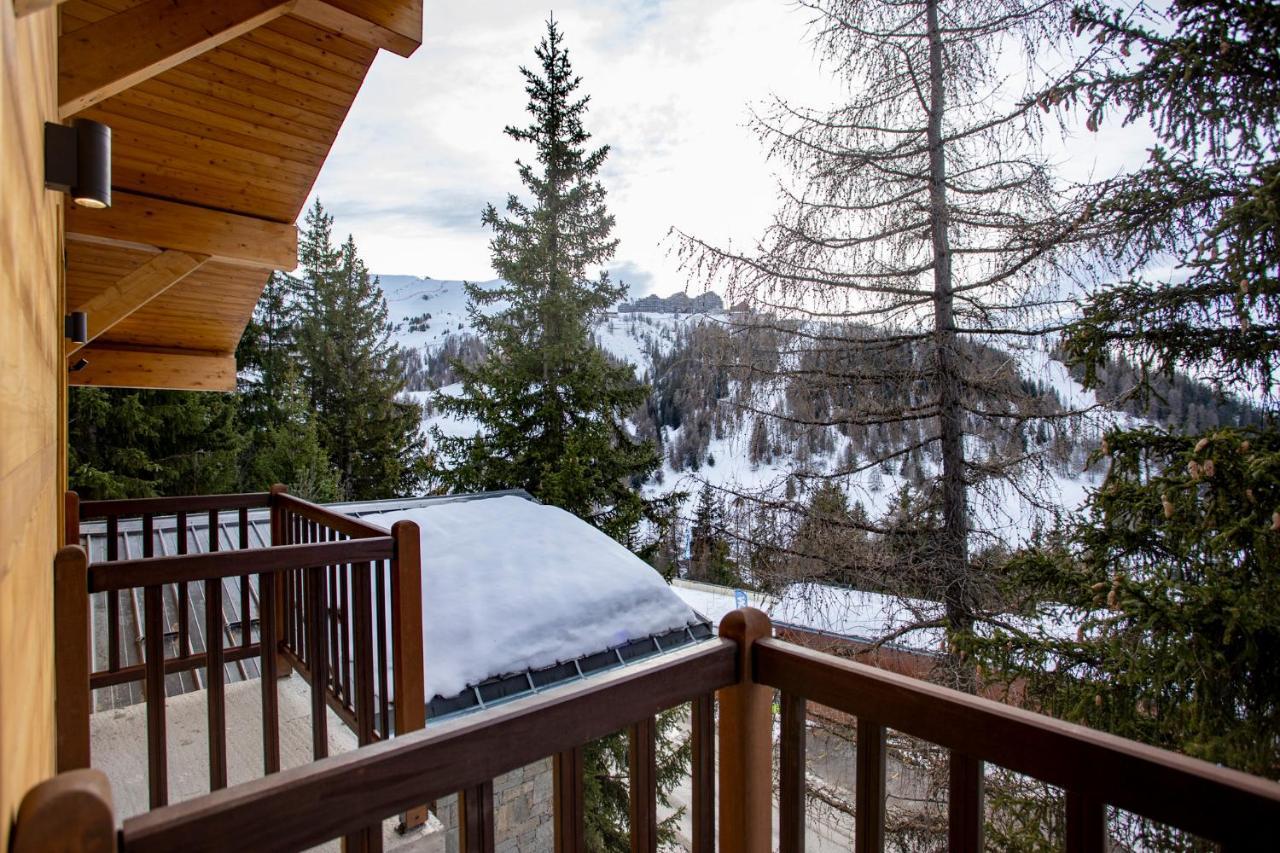 Chalet Du Bois Melay - Piscine - Proche Pistes - 15 Personnes La Plagne Luaran gambar