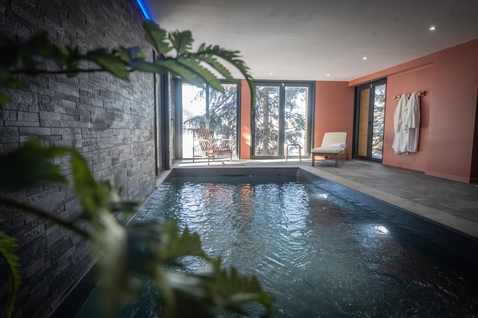 Chalet Du Bois Melay - Piscine - Proche Pistes - 15 Personnes La Plagne Luaran gambar